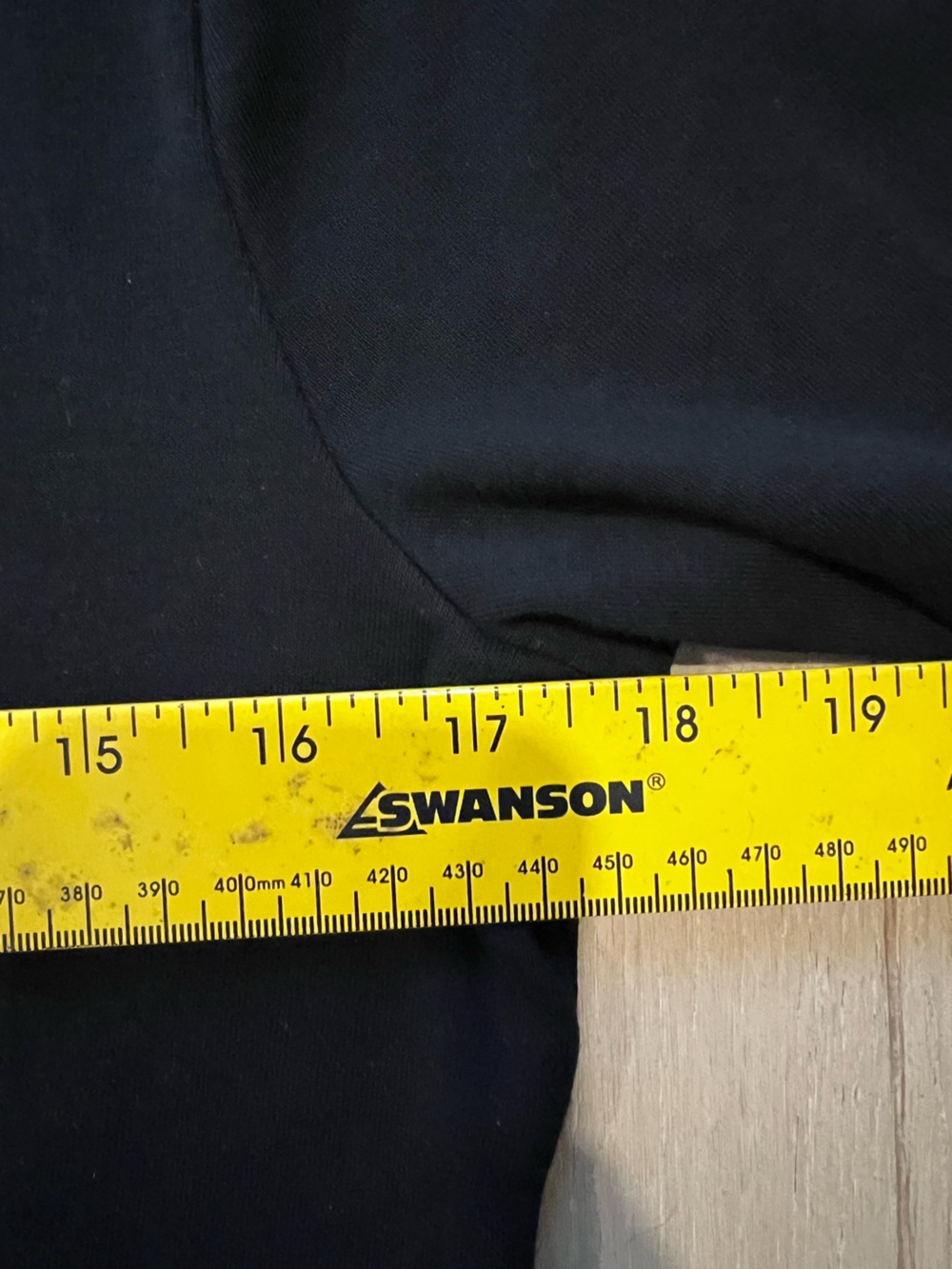 Ralph Lauren Black Long-Sleeve Top with Gold Ring Detail - Picture 4 of 6
